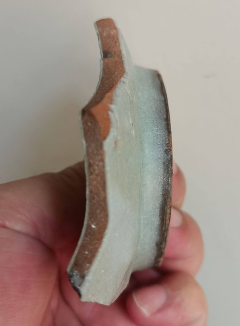 古玩陶瓷龍泉青瓷標(biāo)本真品鑒賞圖