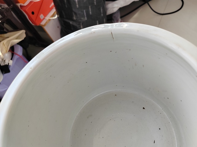 古玩陶瓷二龍戲珠青花圈足筒式爐真品鑒賞圖