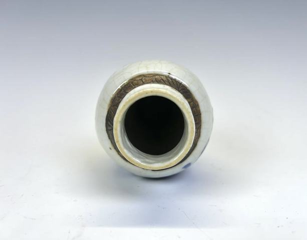 古玩陶瓷清晚期·青花人物故事瓶真品鑒賞圖
