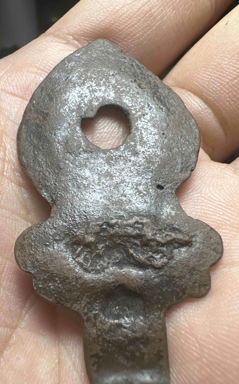 古玩銅器支把扎真品鑒賞圖