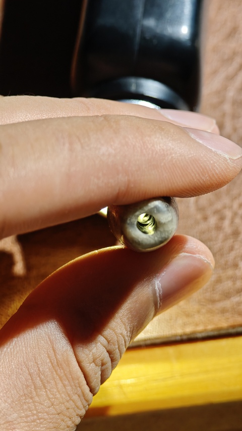 古玩玉器古玉管珠真品鑒賞圖