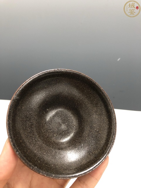 古玩陶瓷褐釉盞真品鑒賞圖