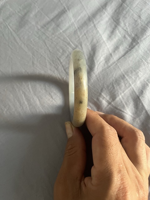 古玩玉器和田玉手鐲真品鑒賞圖