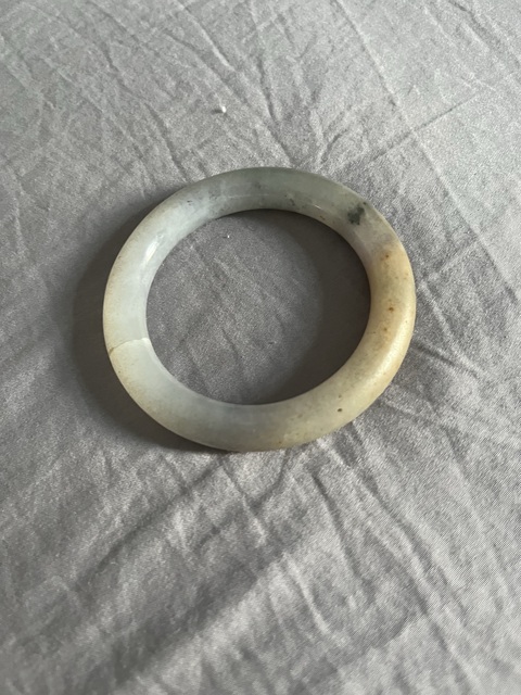 古玩玉器和田玉手鐲真品鑒賞圖