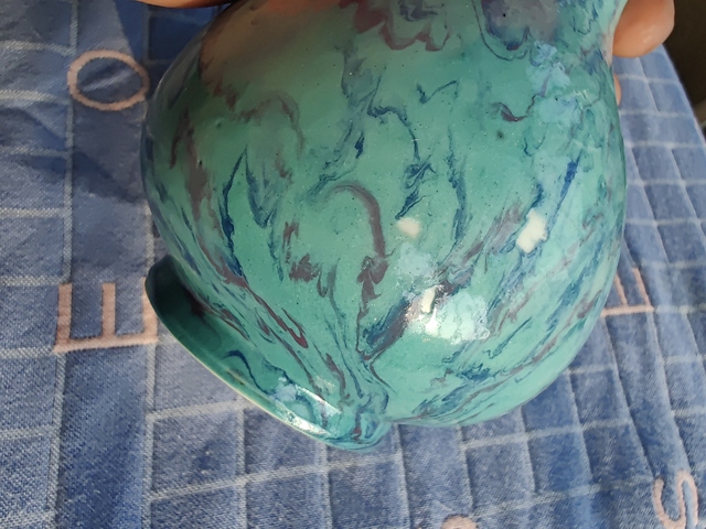 古玩陶瓷絞釉膽瓶真品鑒賞圖