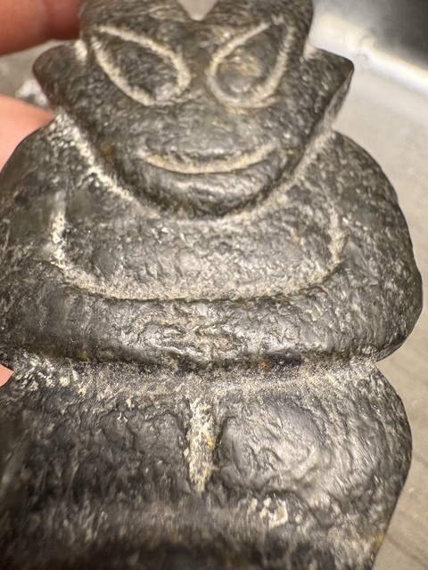 古玩玉器仿古玉神人真品鑒賞圖
