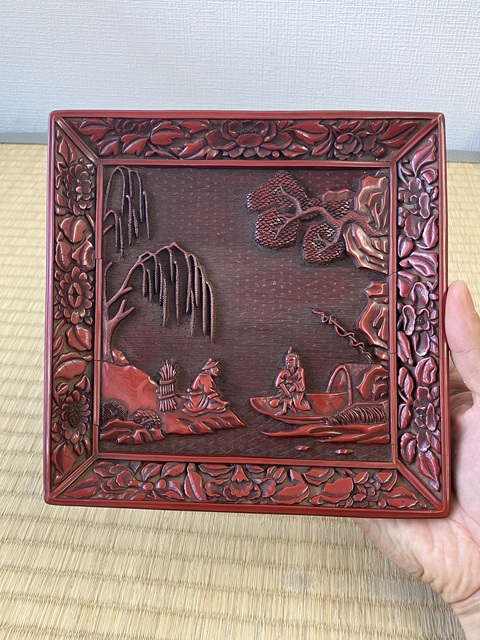 古玩雜項盤真品鑒賞圖