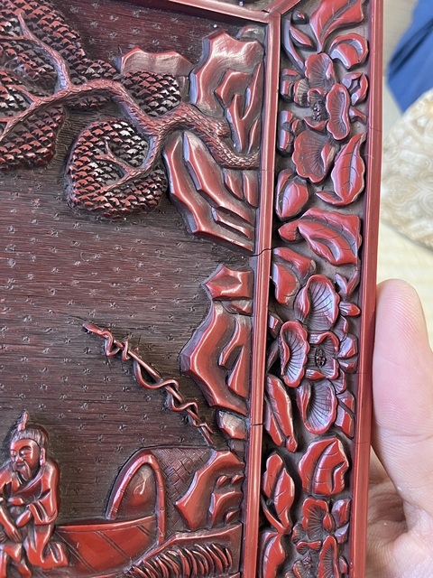古玩雜項盤真品鑒賞圖