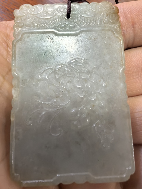古玩玉器翡翠掛牌真品鑒賞圖