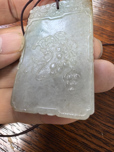 古玩玉器翡翠掛牌真品鑒賞圖