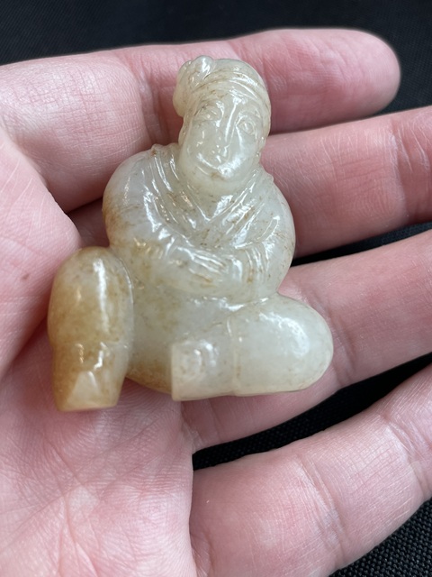 古玩玉器玉人真品鑒賞圖