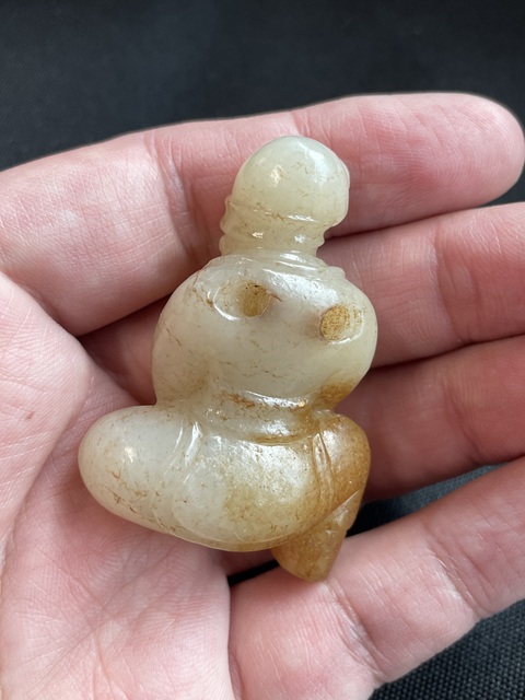 古玩玉器玉人真品鑒賞圖