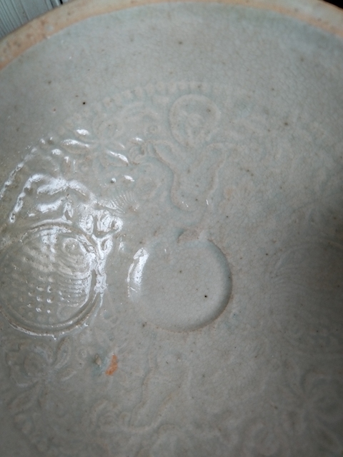 古玩陶瓷宋代影青菠蘿娃娃碗真品鑒賞圖