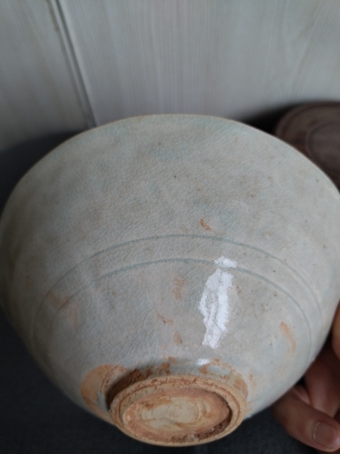 古玩陶瓷宋代影青菠蘿娃娃碗真品鑒賞圖
