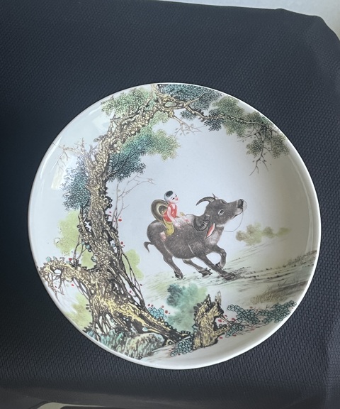 古玩陶瓷高足盤(pán)真品鑒賞圖