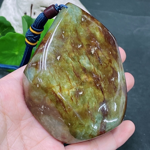 古玩玉器天然翡翠原石真品鑒賞圖
