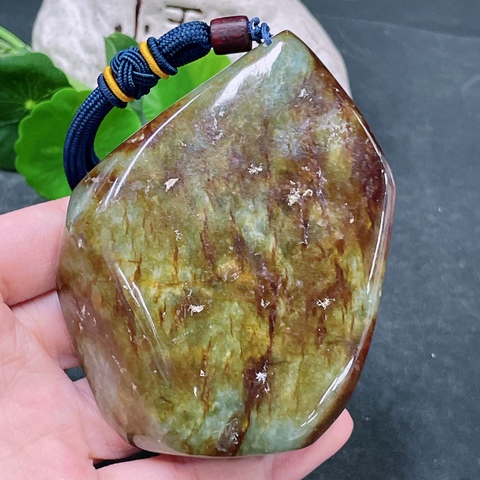 古玩玉器天然翡翠原石真品鑒賞圖