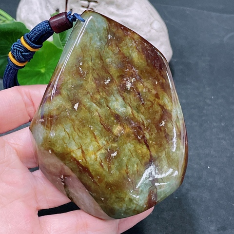 古玩玉器天然翡翠原石真品鑒賞圖