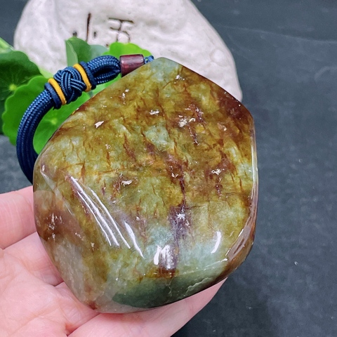 古玩玉器天然翡翠原石真品鑒賞圖