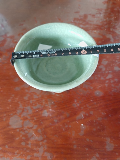 古玩陶瓷龍泉青瓷高足杯真品鑒賞圖