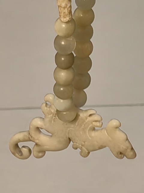 古玩玉器仿古玉龍型件真品鑒賞圖