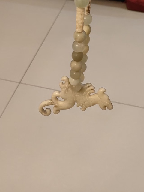 古玩玉器仿古玉龍型件真品鑒賞圖