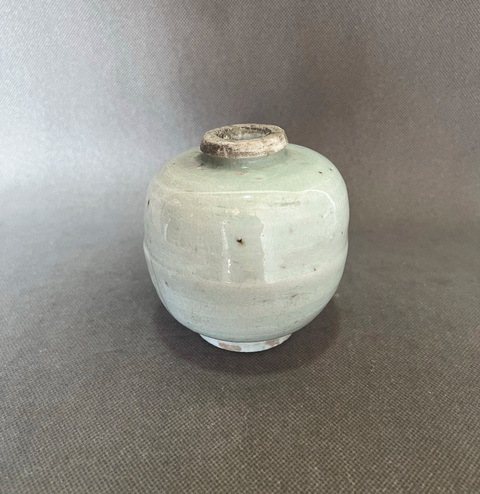 古玩陶瓷白釉罐真品鑒賞圖