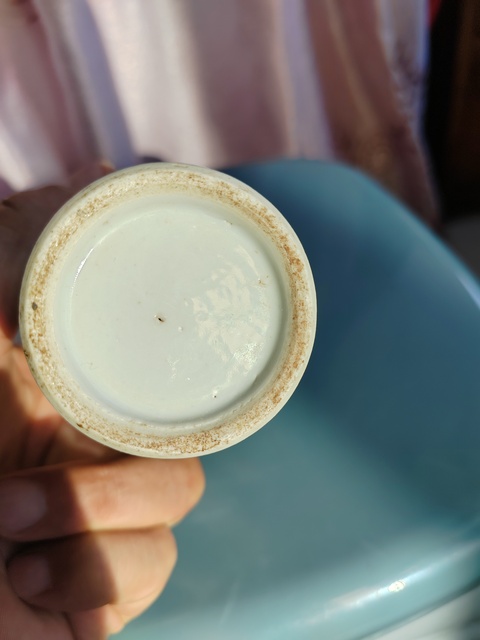古玩陶瓷清代三娘教子圖五彩觀音瓶拍賣,當前價格8999元