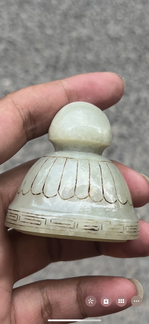 古玩玉器和田玉雕“人物故事”瓶真品鑒賞圖