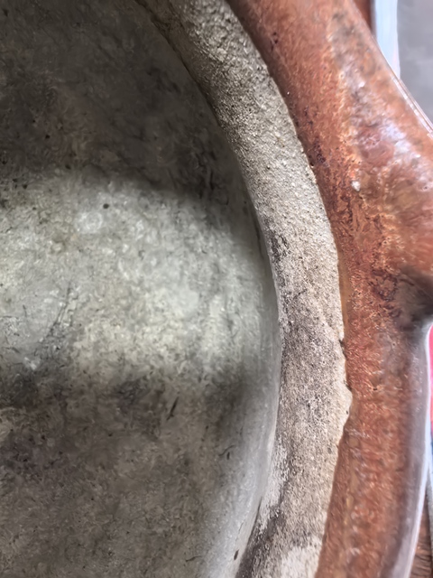 古玩陶瓷鐵銹釉香爐真品鑒賞圖
