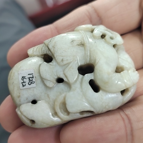 古玩玉器福祿童子拍賣,當(dāng)前價(jià)格3000元