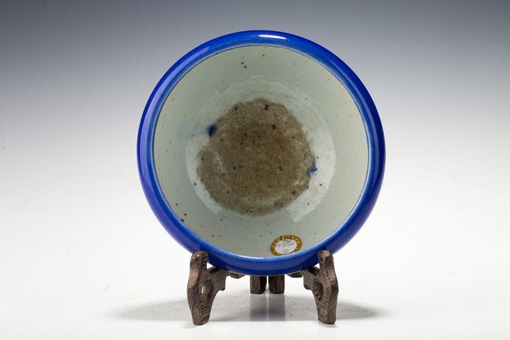 古玩陶瓷·霽藍(lán)釉香爐拍賣，當(dāng)前價(jià)格2800元