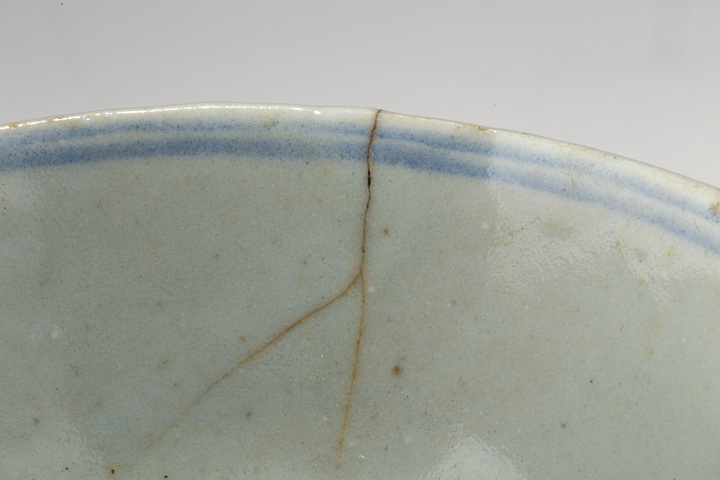 古玩陶瓷清早·青花纏枝花卉紋碗真品鑒賞圖