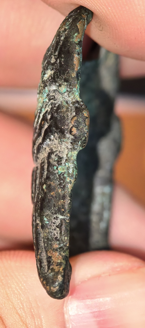 古玩銅器青銅扣飾真品鑒賞圖