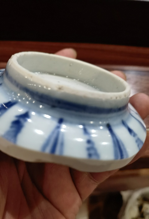 古玩陶瓷青花碗標本真品鑒賞圖