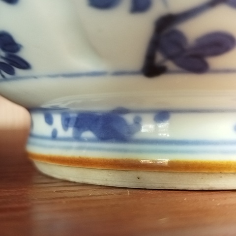 古玩陶瓷康熙青花瓶真品鑒賞圖
