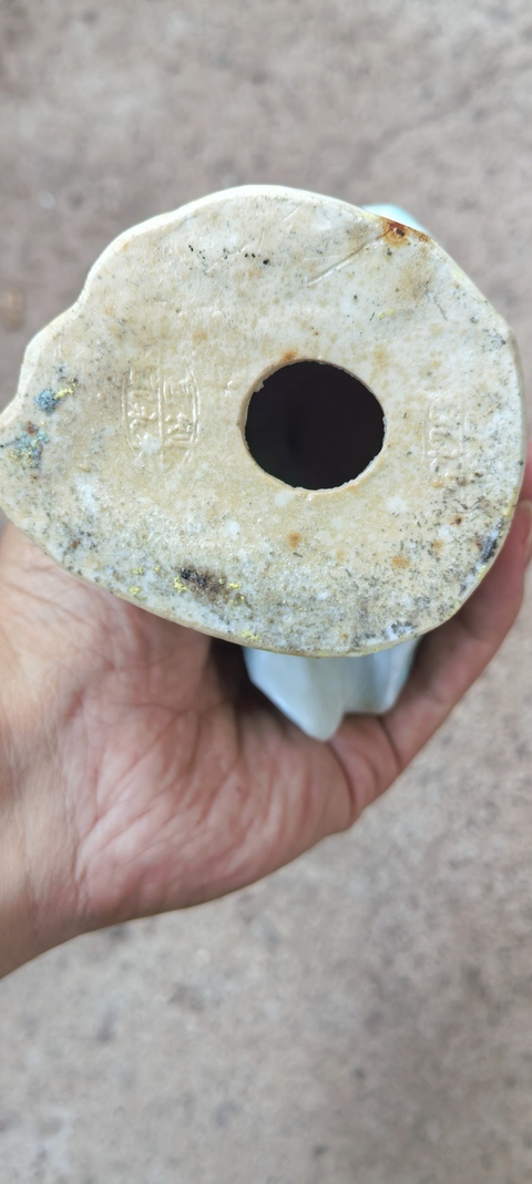 古玩陶瓷瓷塑人物像真品鑒賞圖