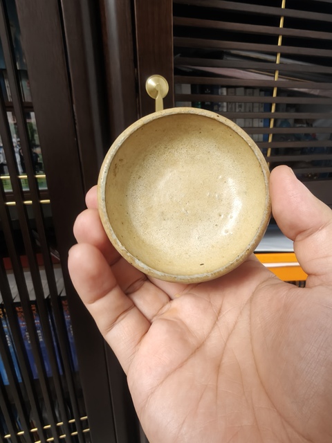 古玩陶瓷磁州窯系白釉盞真品鑒賞圖