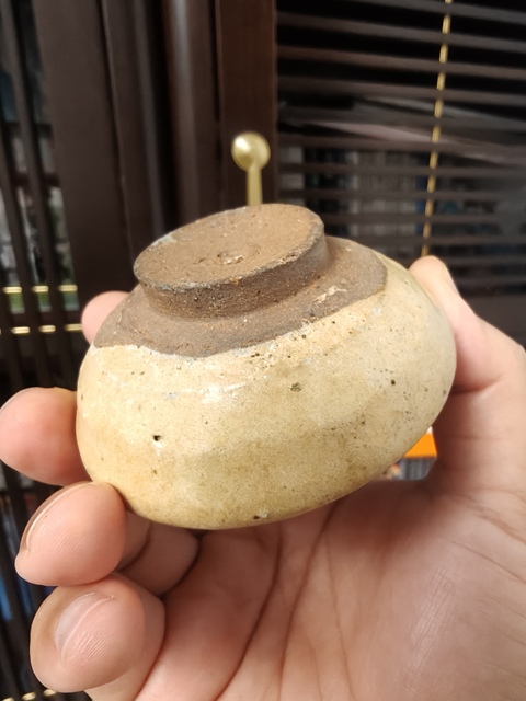 古玩陶瓷磁州窯系白釉盞真品鑒賞圖
