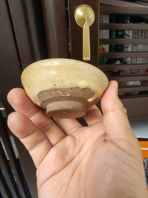 古玩陶瓷磁州窯系白釉盞真品鑒賞圖