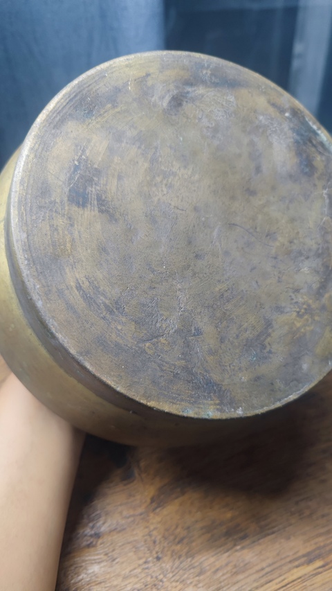 古玩銅器手爐真品鑒賞圖