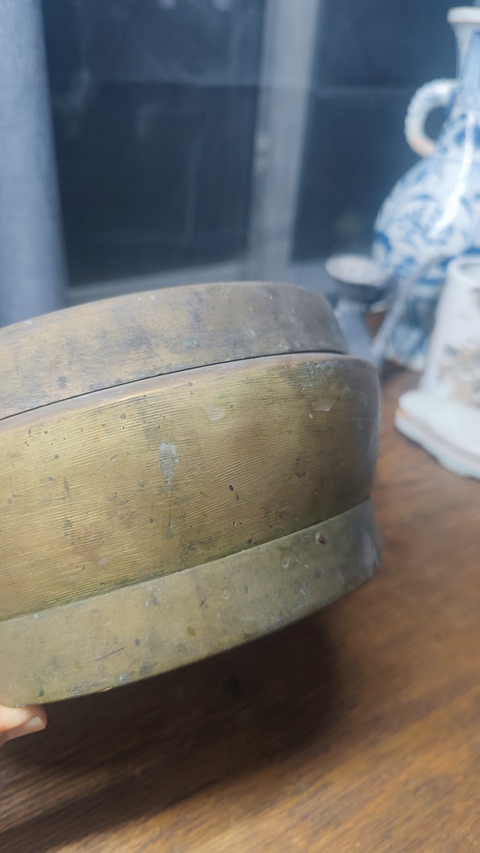 古玩銅器手爐真品鑒賞圖