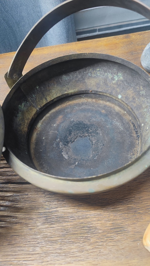 古玩銅器手爐真品鑒賞圖