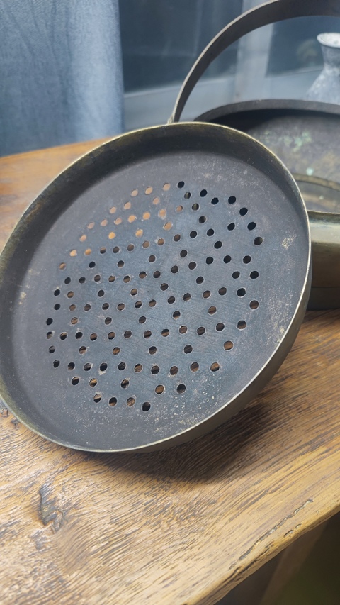 古玩銅器手爐真品鑒賞圖
