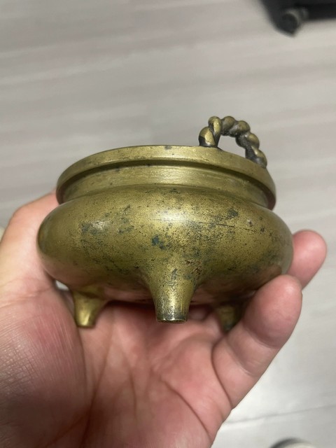古玩銅器爐子真品鑒賞圖