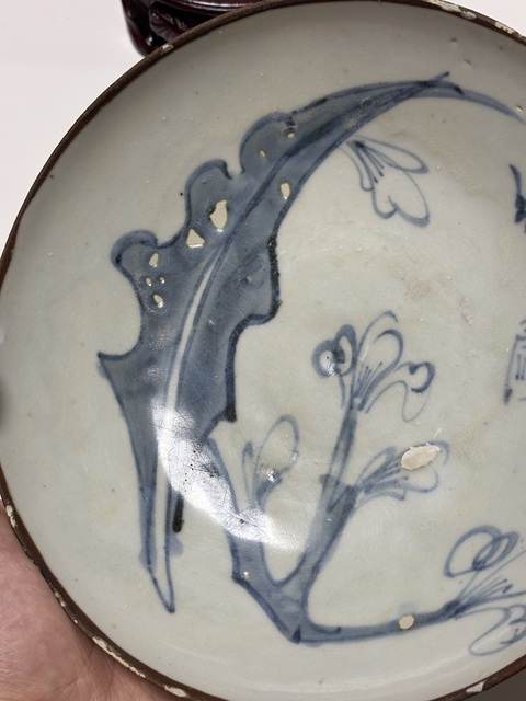 古玩陶瓷青花盤真品鑒賞圖
