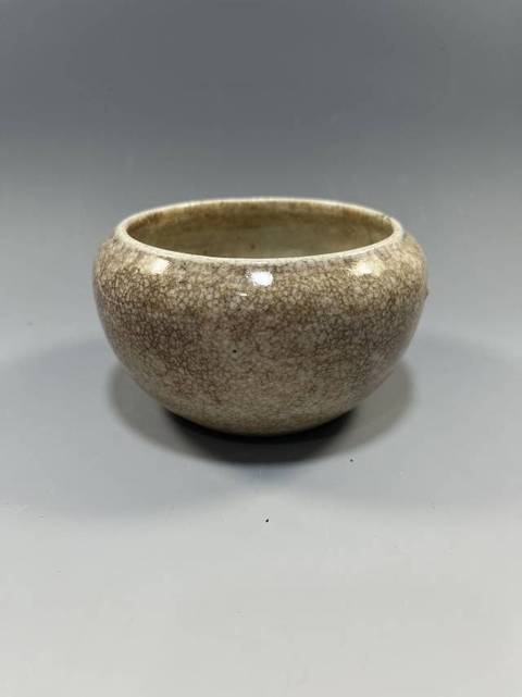 古玩陶瓷哥釉水洗真品鑒賞圖