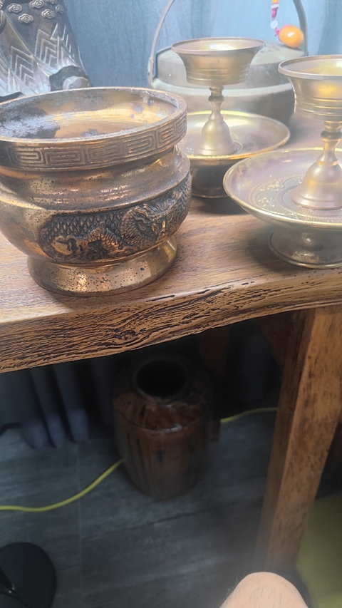 古玩銅器香爐真品鑒賞圖