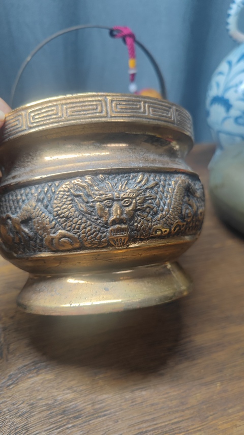 古玩銅器香爐真品鑒賞圖