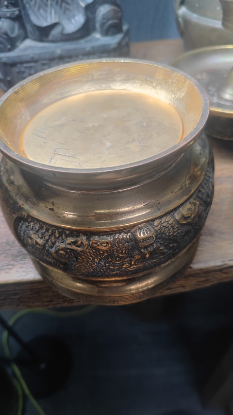 古玩銅器香爐真品鑒賞圖
